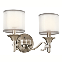 Bathroom Lighting (2 Bulbs) 14" Width Bathroom Lighting (2 Bulbs) 14" Width