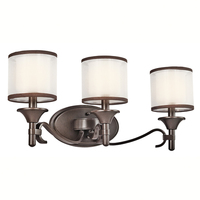 Bathroom Lighting (3 bulbs) 22" Width Bathroom Lighting (3 bulbs) 22" Width