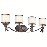Bathroom Lighting (4 or more bulbs) 31" Width Bathroom Lighting (4 or more bulbs) 31" Width