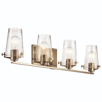 Bathroom Lighting (4 or more bulbs) 33-3/4" Width