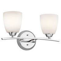 Bathroom Lighting (2 Bulbs) 17" Width Bathroom Lighting (2 Bulbs) 17" Width