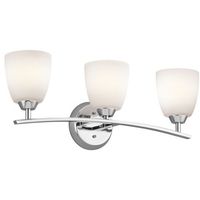 Bathroom Lighting (3 bulbs) 25" Width Bathroom Lighting (3 bulbs) 25" Width