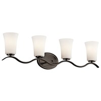 Bathroom Lighting (4 or more bulbs) 32-1/4" Width