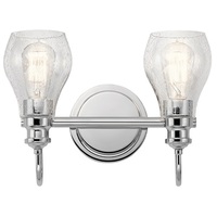 Bathroom Lighting (2 Bulbs) 14-1/4" Width Bathroom Lighting (2 Bulbs) 14-1/4" Width