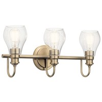Bathroom Lighting (3 bulbs) 23-3/4" Width