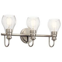 Bathroom Lighting (3 bulbs) 23-3/4" Width