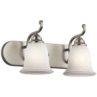 Bathroom Lighting (2 Bulbs) 18" Width