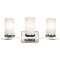 Bathroom Lighting (3 bulbs) 23" Width