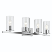 Bathroom Lighting (4 or more bulbs) 31-1/4" Width