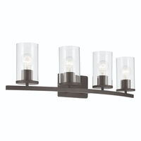 Bathroom Lighting (4 or more bulbs) 31-1/4" Width