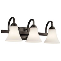 Bathroom Lighting (3 bulbs) 22" Width