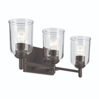 Bathroom Lighting (3 bulbs) 21" Width