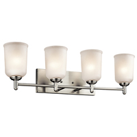 Bathroom Lighting (4 or more bulbs) 29-1/2" Width