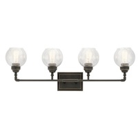 Bathroom Lighting (4 or more bulbs) 33-1/4" Width