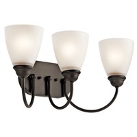 Bathroom Lighting (3 bulbs) 20-1/4" Width Bathroom Lighting (3 bulbs) 20-1/4" Width