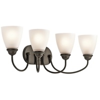 Bathroom Lighting (4 or more bulbs) 28" Width Bathroom Lighting (4 or more bulbs) 28" Width