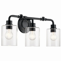 Bathroom Lighting (3 bulbs) 24" Width