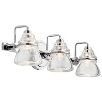 Bathroom Lighting (3 bulbs) 22" Width