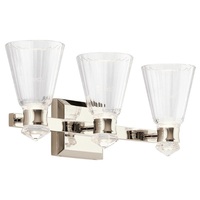Bathroom Lighting (3 bulbs) 24" Width