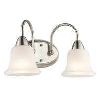 Bathroom Lighting (2 Bulbs) 16" Width Bathroom Lighting (2 Bulbs) 16" Width