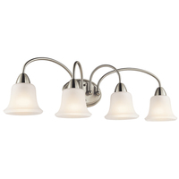 Bathroom Lighting (4 or more bulbs) 33" Width Bathroom Lighting (4 or more bulbs) 33" Width
