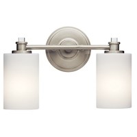 Bathroom Lighting (2 Bulbs) 14" Width Bathroom Lighting (2 Bulbs) 14" Width
