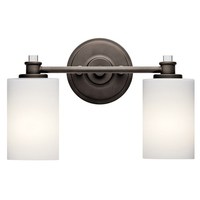 Bathroom Lighting (2 Bulbs) 14" Width Bathroom Lighting (2 Bulbs) 14" Width