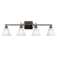 Bathroom Lighting (4 or more bulbs) 34-3/4" Width