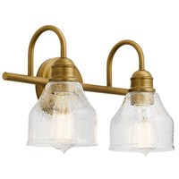 Bathroom Lighting (2 Bulbs) 14-3/4" Width