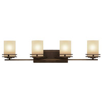 Bathroom Lighting (4 or more bulbs) 34" Width Bathroom Lighting (4 or more bulbs) 34" Width