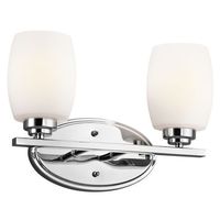 Bathroom Lighting (2 Bulbs) 14-1/4" Width Bathroom Lighting (2 Bulbs) 14-1/4" Width