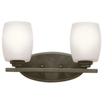 Bathroom Lighting (2 Bulbs) 14-1/4" Width Bathroom Lighting (2 Bulbs) 14-1/4" Width