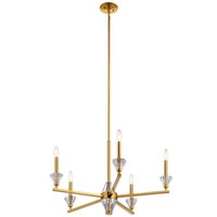 Mid Sized Chandelier 28" Width