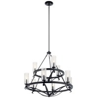 Large Foyer Chandelier 36" Width
