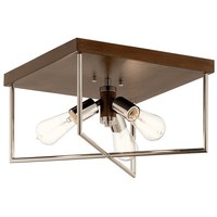 Flush Mount Ceiling Light 14" Width