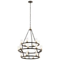 Mid Sized Chandelier 31-1/2" Width