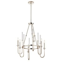 Mid Sized Chandelier 30-1/4" Width