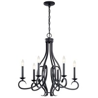Mid Sized Chandelier 26" Width