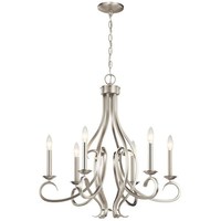 Mid Sized Chandelier 26" Width