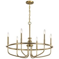 Mid Sized Chandelier 28-3/4" Width
