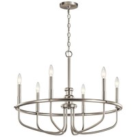 Mid Sized Chandelier 28-3/4" Width