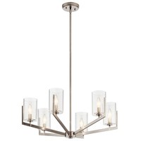 Mid Sized Chandelier 28" Width