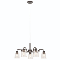 Mid Sized Chandelier 30" Width