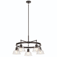 Mid Sized Chandelier 31-1/2" Width