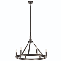 Mid Sized Chandelier 27" Width