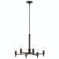 Mid Sized Chandelier 25" Width