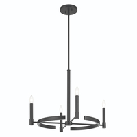 Mid Sized Chandelier 26" Width