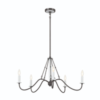 Mid Sized Chandelier 31-1/4" Width