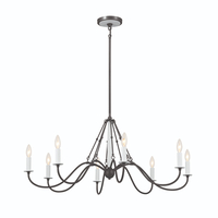 Large Foyer Chandelier 38" Width