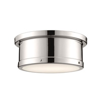 Flush Mount Ceiling Light 14-1/4" Width